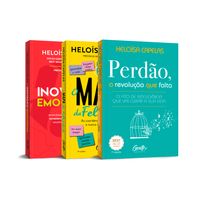 Combo Heloísa Capelas - Inovação emocional, O mapa da felicidade e Perdão, a revolução que falta