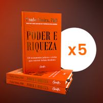Combo 5 livros -  Poder e riqueza - 120 ensinamentos judaicos e cristãos para construir fortuna duradoura